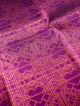 Berry Bliss Geometric Kanjivaram