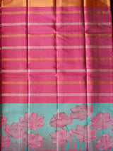 Lotus Stripe Royale Kanjivaram