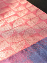 Abstarct Pink Fusion Kanjivaram