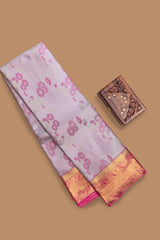 Moonblush Reverie Kanjivaram